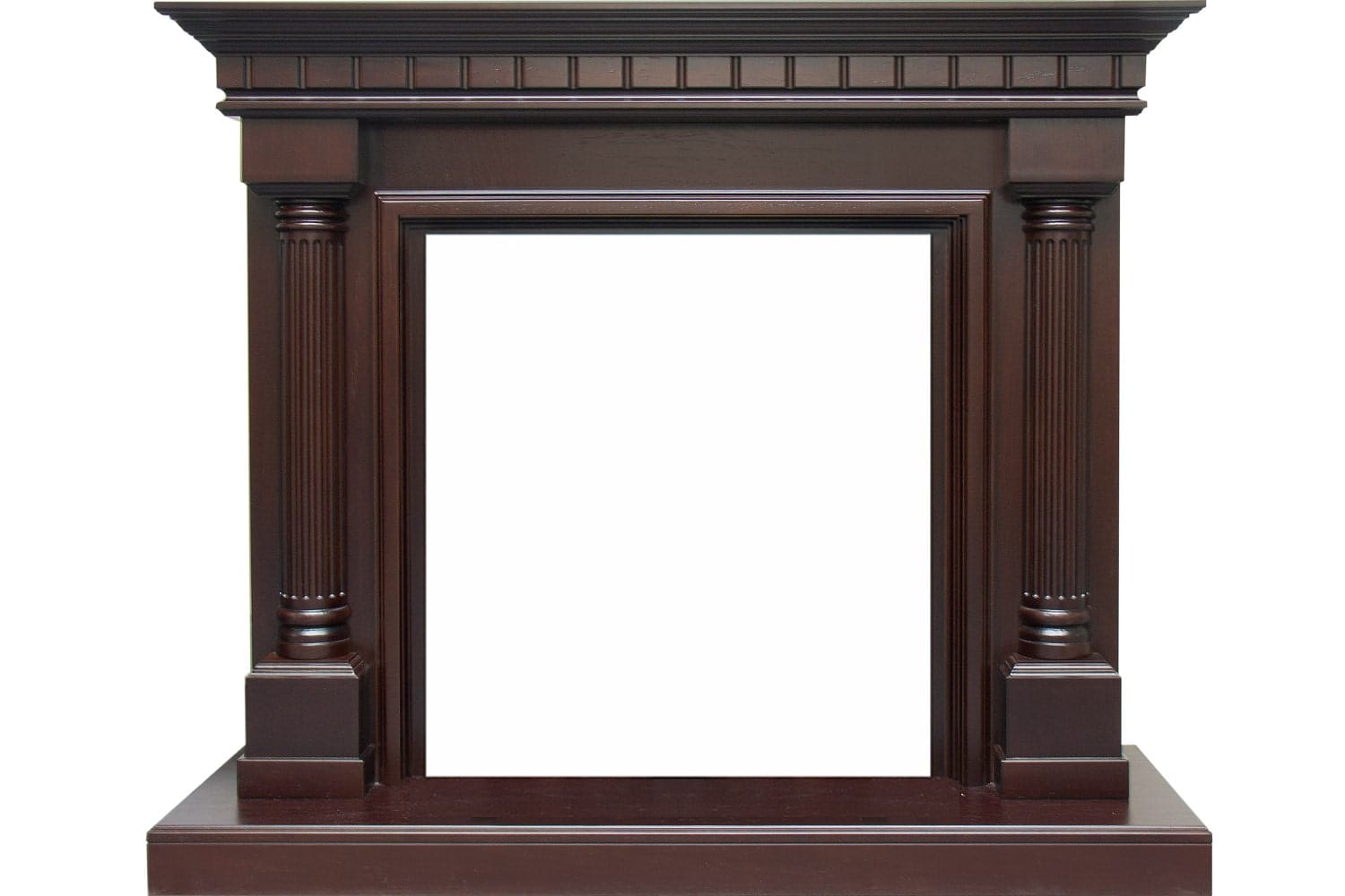 Каминокомплект Royal Flame  Dallas - Темный дуб с очагом Fobos FX M Black