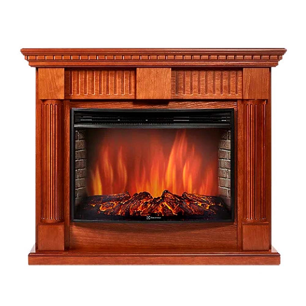 Каминокомплект Electrolux Colonna 25 с очагом EFP/P-2720RLS шпон дуб