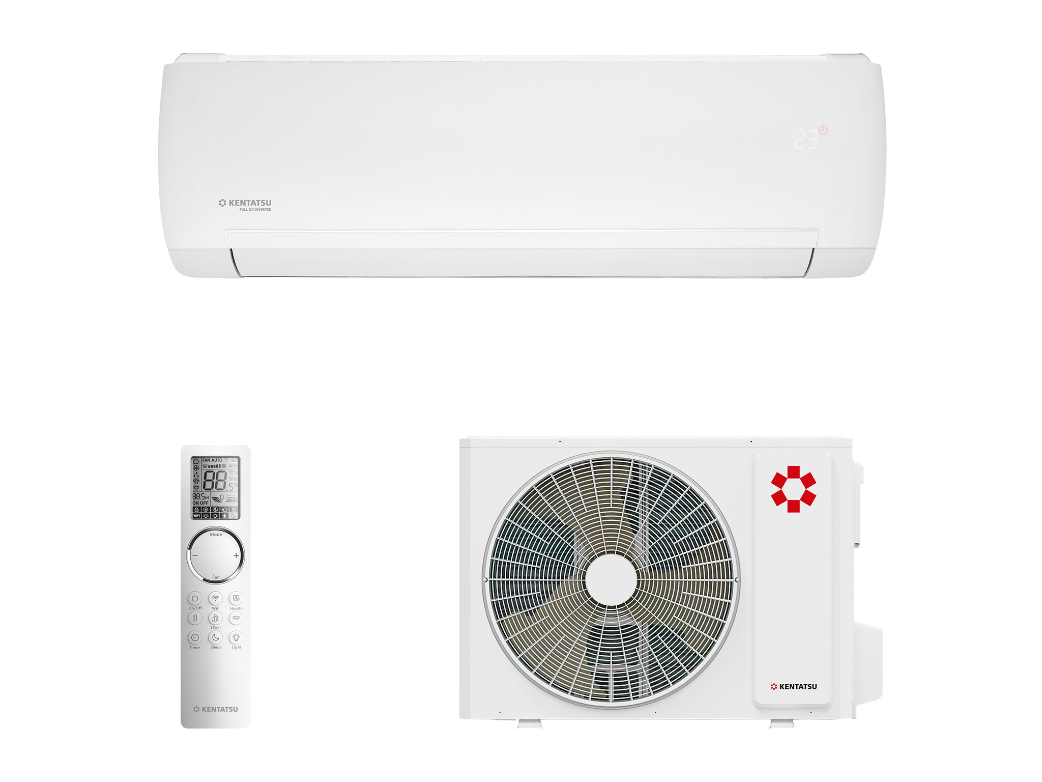 Настенная сплит-система Kentatsu KSGTO35HZRN1/KSRTO35HZRN1 Tokachi Inverter