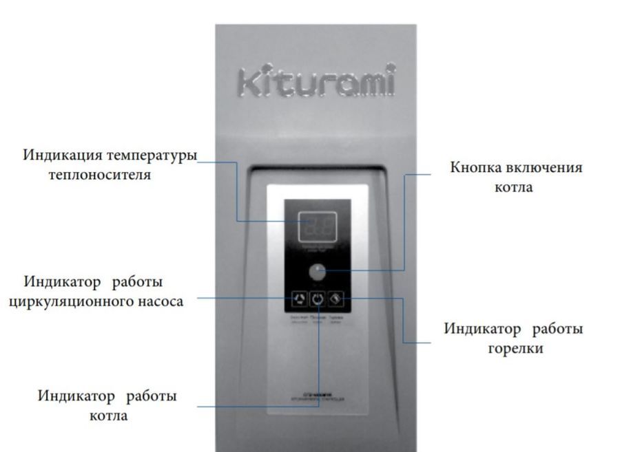 Напольный газовый котел 80 кВт Kiturami KSG HiFin 70