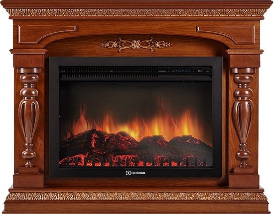Каминокомплект Electrolux Perfetto R 30 с очагом EFP/P-3320RLS шпон дуб