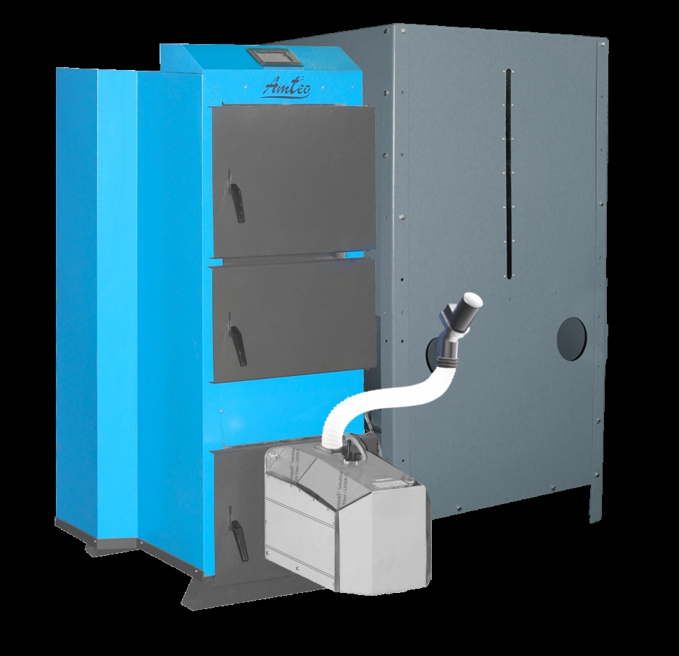 Напольный твердотопливный котел Amteo АF65 Classic