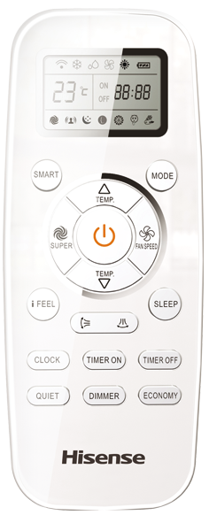 Настенная сплит-система Hisense AS-24UW4RBTCM00 CITY DC Inverter