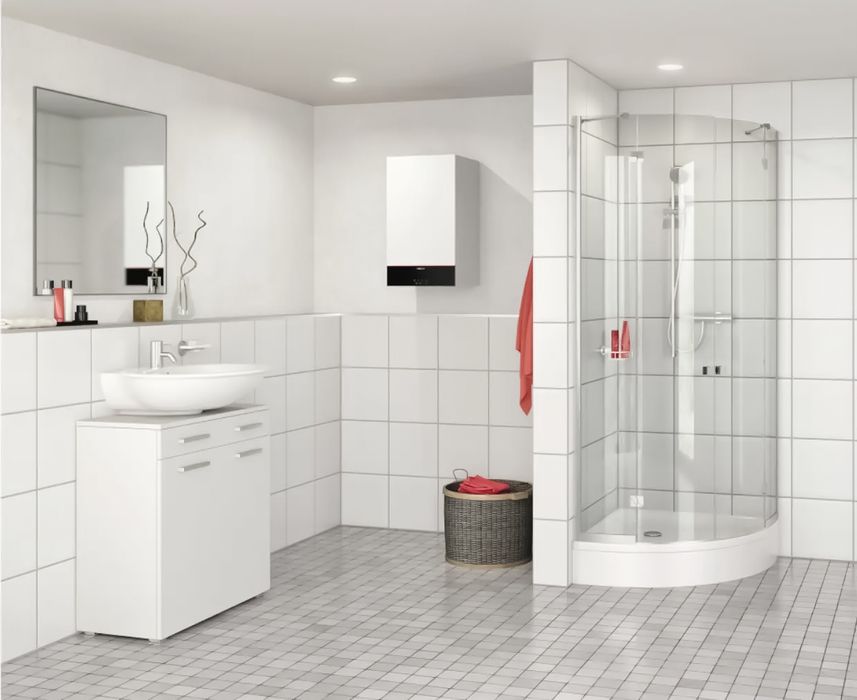 Настенный газовый котел 32 кВт Viessmann Vitodens 100-W 32 кВт двухконтурный (B1KF)