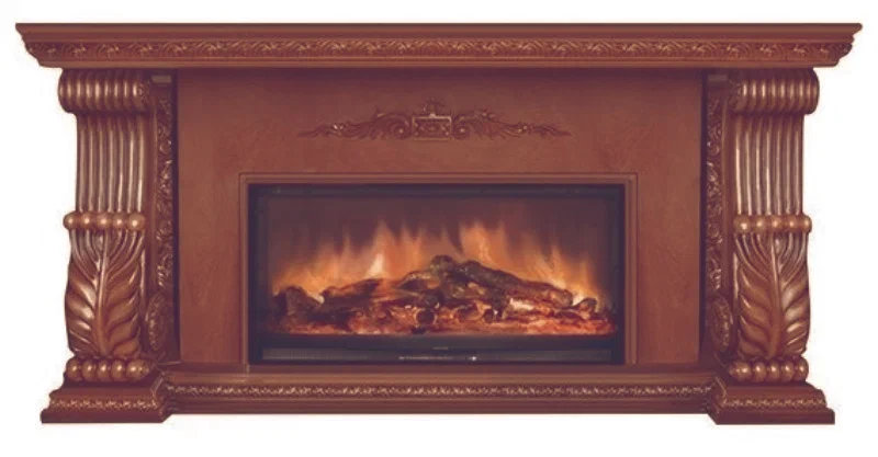 Каминокомплект Glenrich Сенатор Premier S86 шоколад