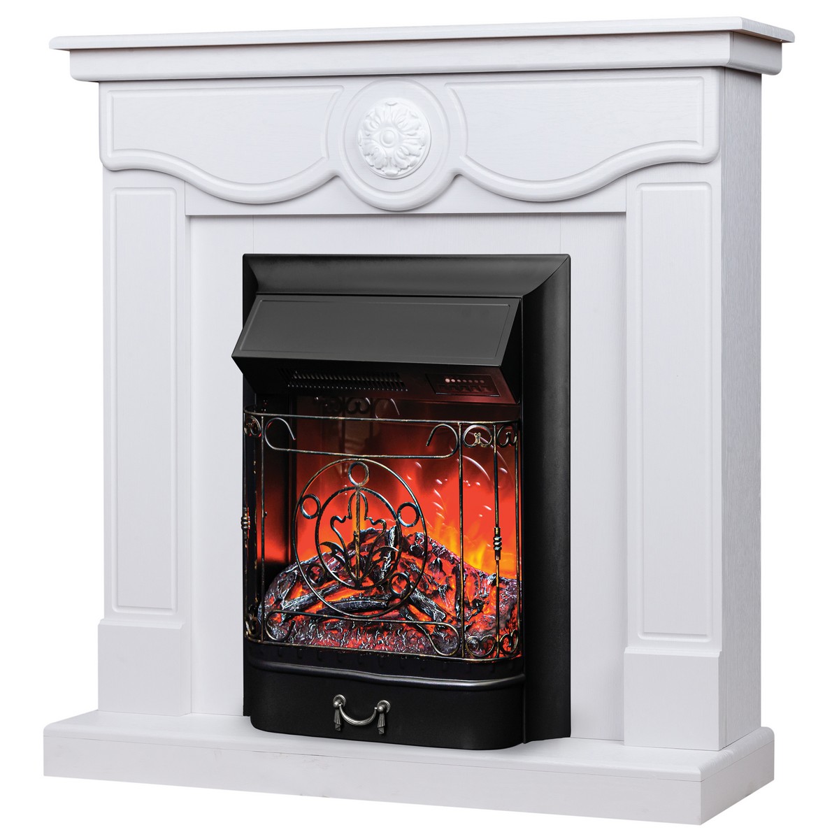 Электрокамин RealFlame  Aurora WT с очагом Majestic Lux Black RC