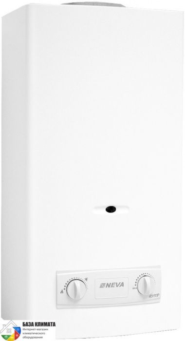 Водонагреватель проточный газовый Neva 4510-P (серебро)