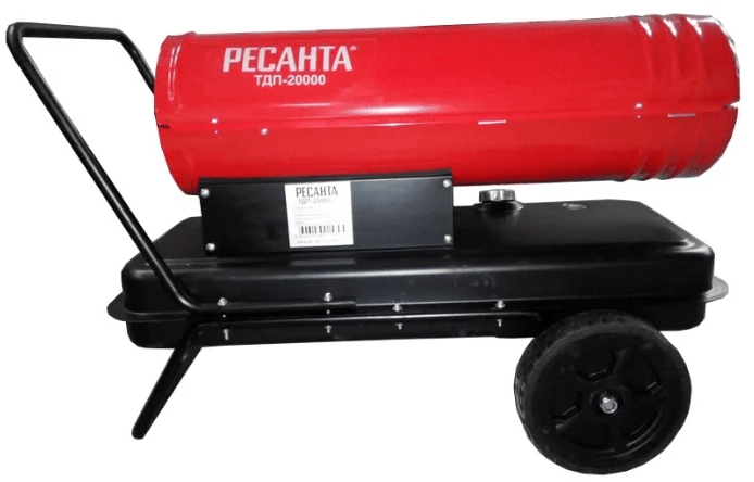 Дизельная тепловая пушка прямого нагрева Ресанта ТДП-20000