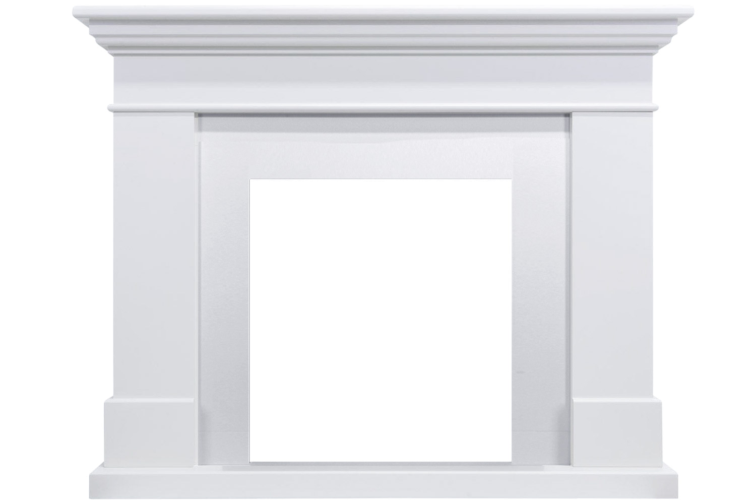 Каминокомплект Dimplex California - Белый (Высота 1005мм) с очагом Symphony 26'' DF2608-INT