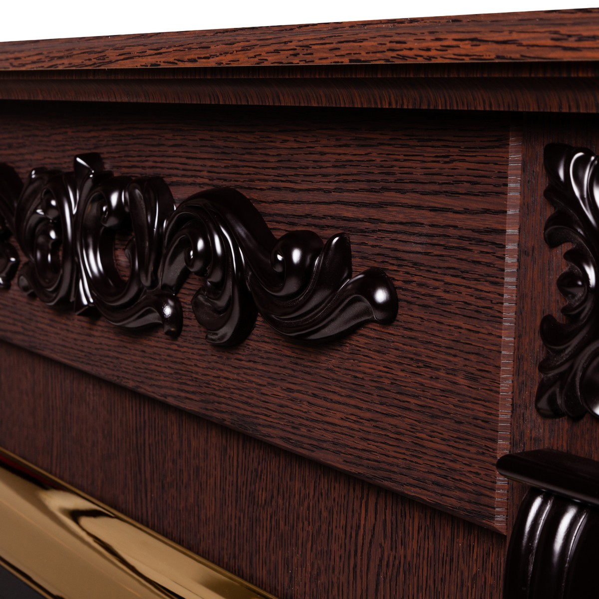 Электрокамин RealFlame  Dominica Corner DN с очагом Fobos Lux Black