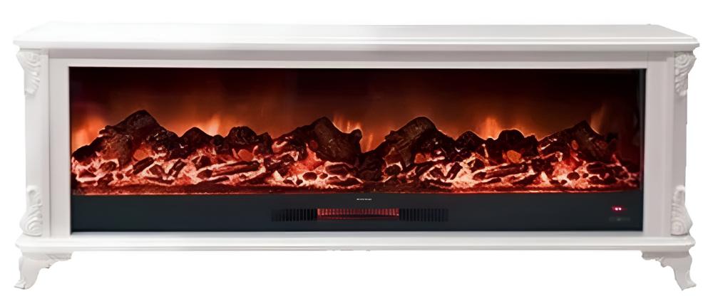 Каминокомплект Glenrich Версаль Premier S 130 мрамор светлый