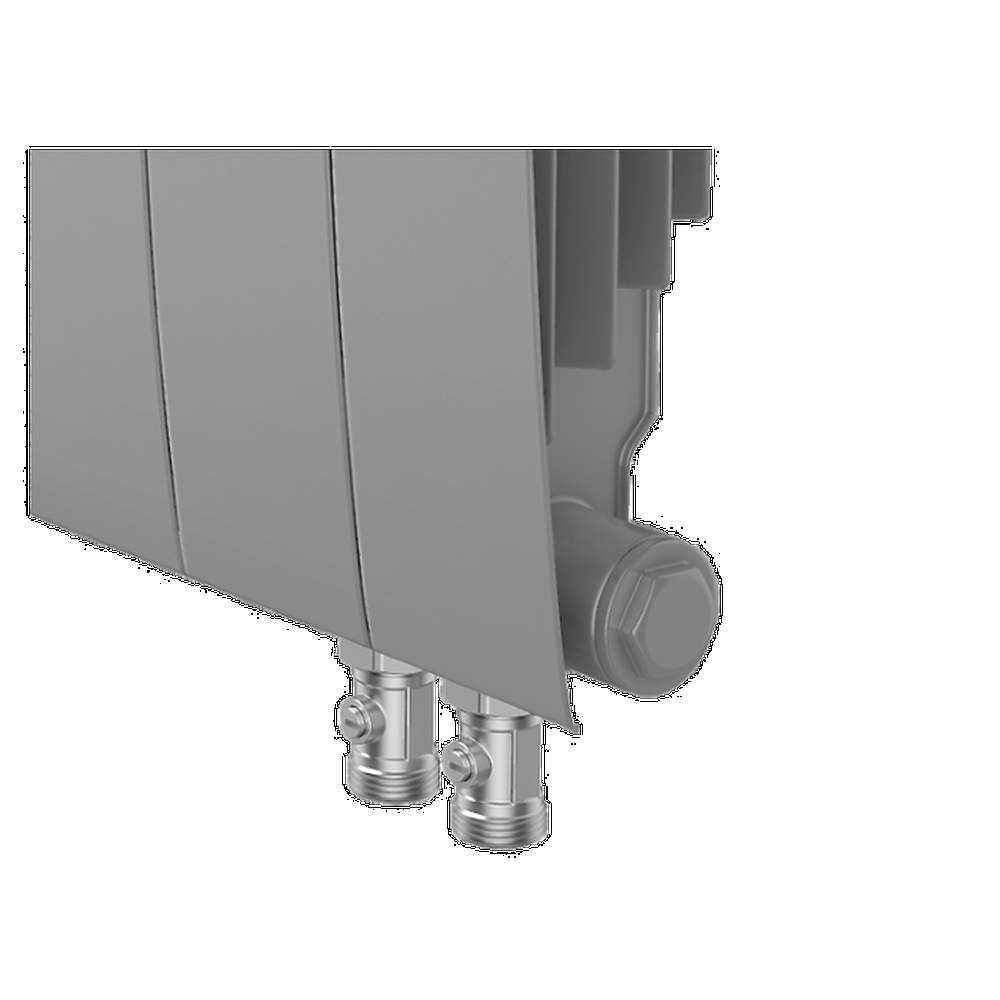 Радиатор Royal Thermo BiLiner 350 /Silver Satin VDR - 6 секц.