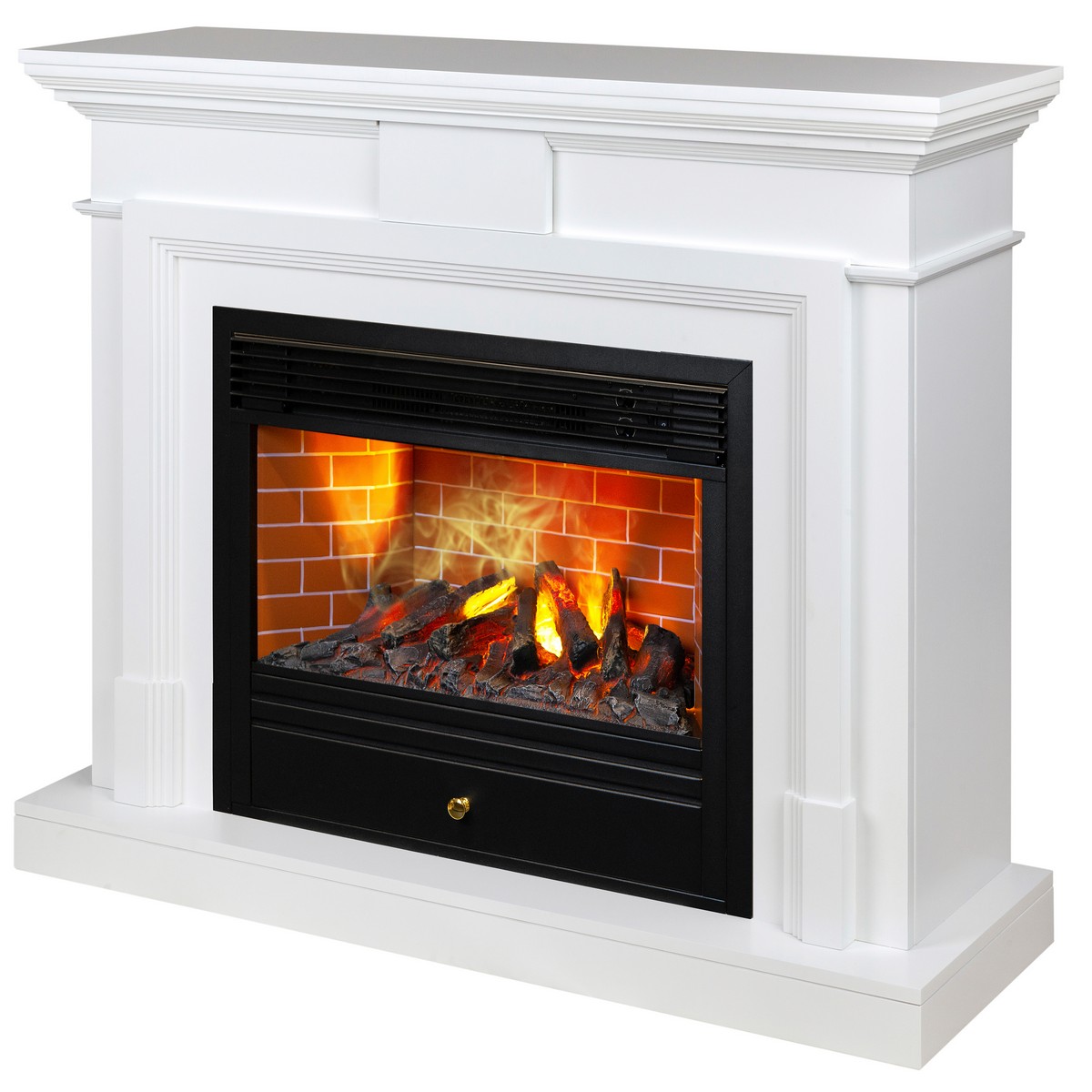 Электрокамин RealFlame  Marco 25,5/26 WT с очагом 3D Novara