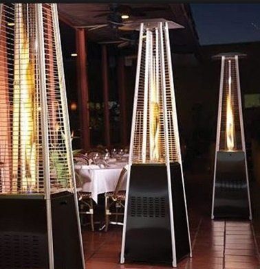 Уличный газовый обогреватель WWT 13L Black