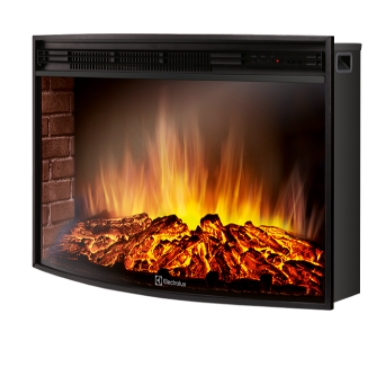 Каминокомплект Electrolux Colonna 30U (угловой) с очагом EFP/P-3320RLS белый