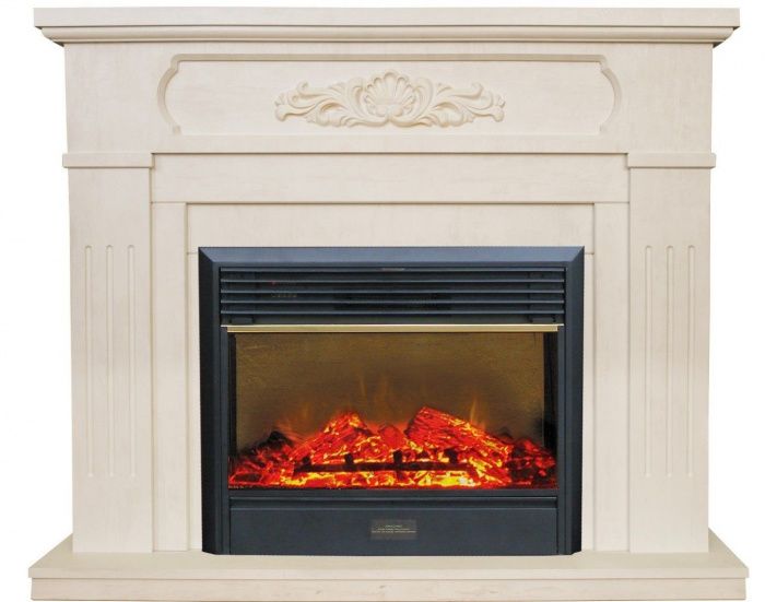 Электрокамин RealFlame Malta 26 WT с MoonBlaze S LUX BR