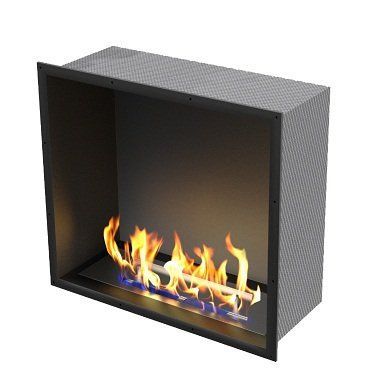 Биокамин для встраивания в портал Zefire Standart 600 черный