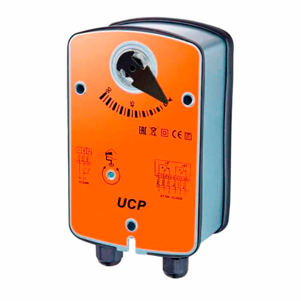 Электропривод с возвратной пружиной TFU-230-03