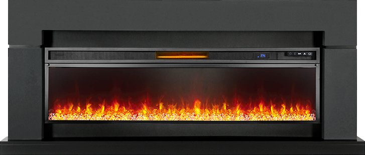 Каминокомплект Royal Flame  Lindos Graphite Grey (линейный) с очагом Vision 60 LED