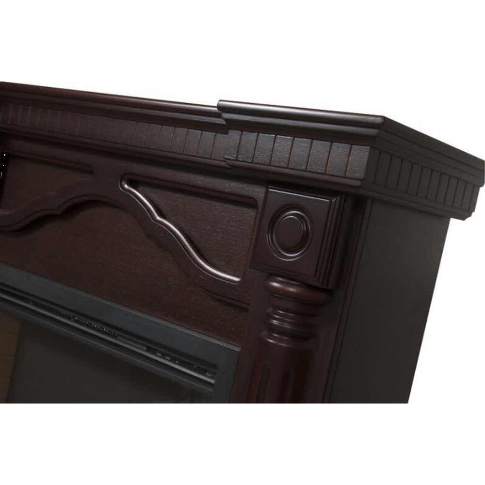 Каминокомплект Electrolux Rome 26/30 с очагом EFP/P-2620RLS шпон темный дуб