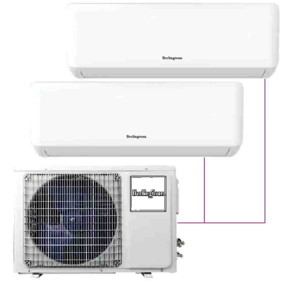 Мульти сплит-система настенная Berlingtoun BMI-07AIN1 / BMO-18/2AIN1 DC Inverter 7+7