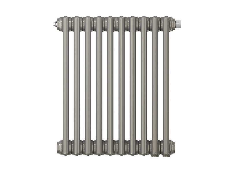 Радиатор трубчатый Zehnder Charleston Retrofit 3057, 10 сек.1/2 ниж.подк. RAL0325 TL (кроншт.в компл)