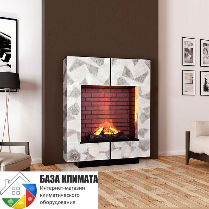 Каминокомплект Glenrich Да Винчи Hota 3D Марсель