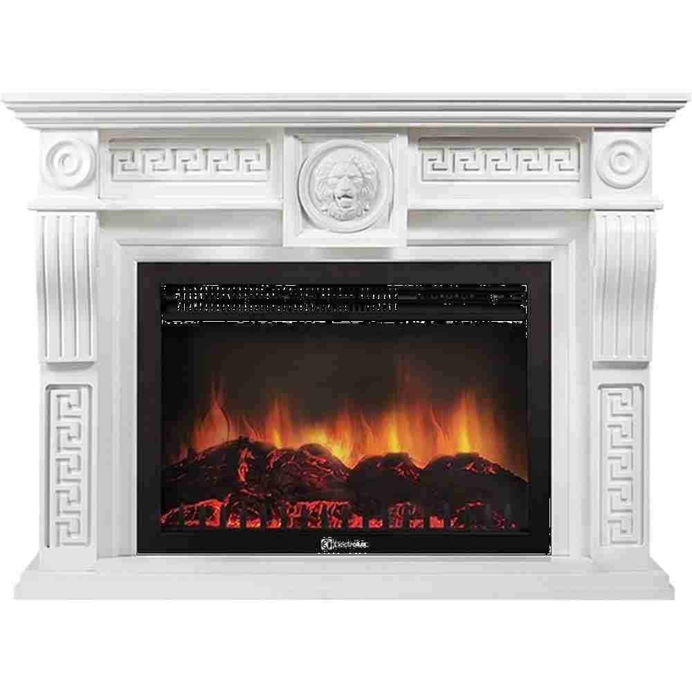 Каминокомплект Electrolux Vittoriano 30 с очагом EFP/P-3020LS белый