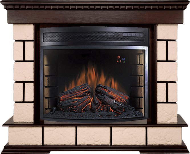 Каминокомплект Royal Flame  Shateau - Темный дуб с очагом Dioramic 28 LED FX