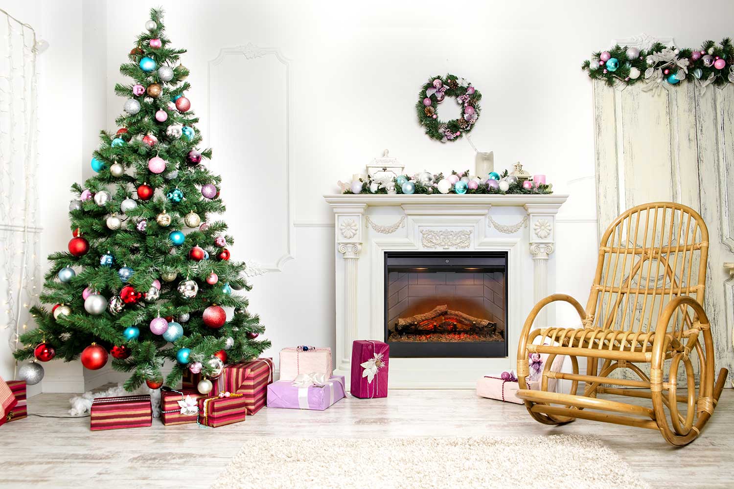 Портал Dimplex London - Слоновая кость