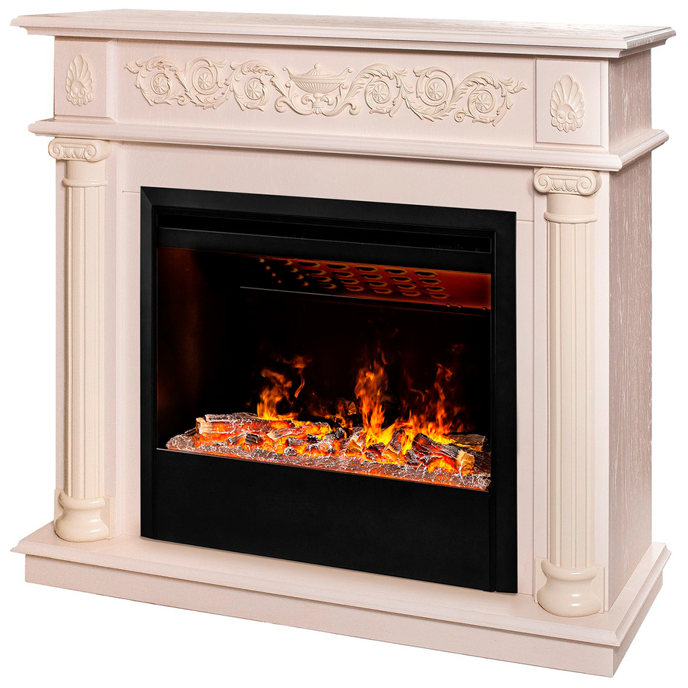 Электрокамин RealFlame  Attica WT с очагом 3D Helios 26 SBG