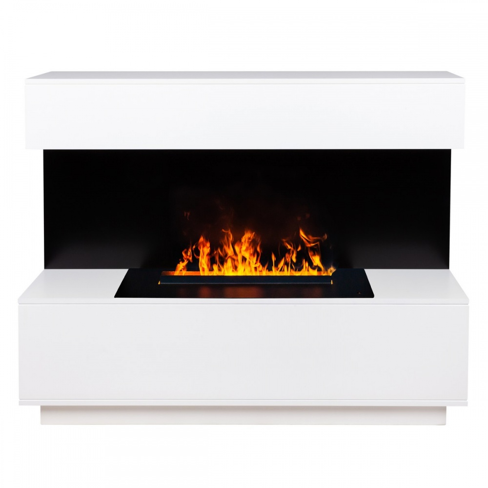 Электрокамин RealFlame  Modern CST630 WT-P511 с очагом 3D Cassette 630 Black Panel