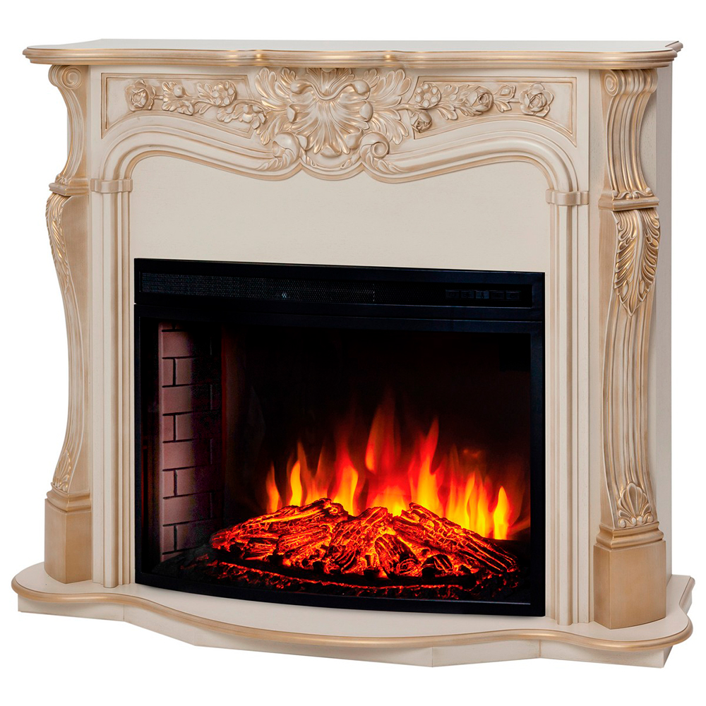 Электрокамин RealFlame  Ellada 33 WT с очагом Firespace 33