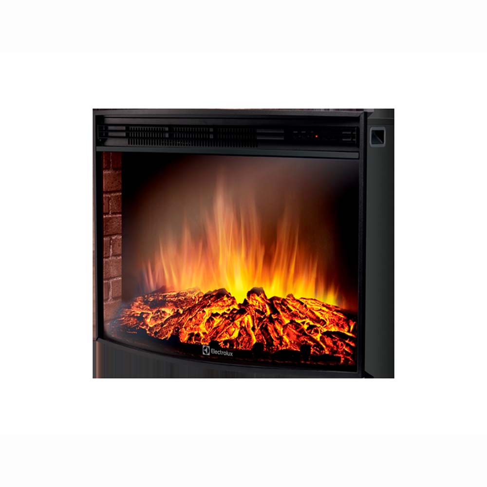 Каминокомплект Electrolux Porto 25 с очагом EFP/P-2720RLS камень черный, шпон венге