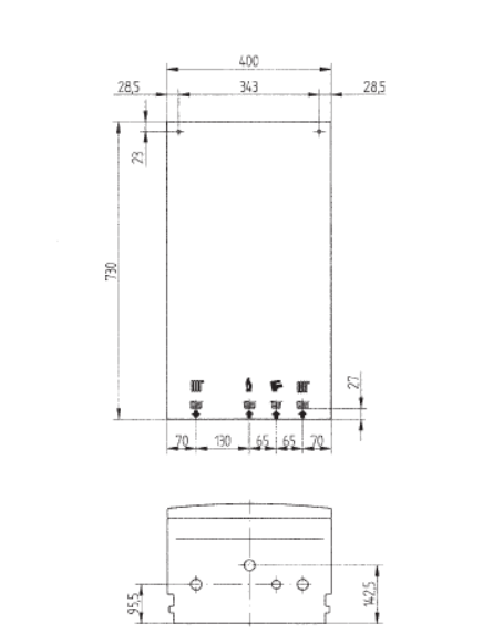 Настенный газовый котел Baxi ECOFOUR 1.14