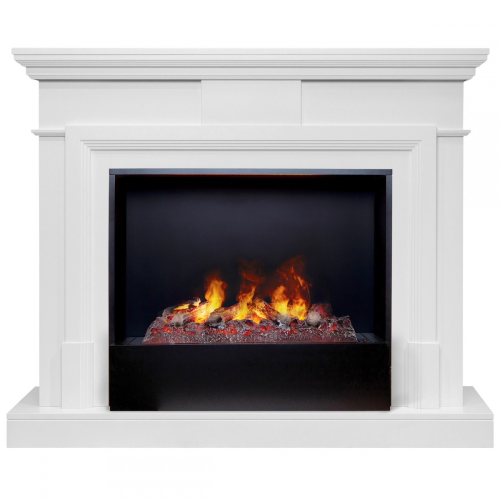 Электрокамин RealFlame Marco 25,5/26 WT с очагом 3D Cassette 630