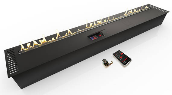 Автоматический биокамин ZeFire М 1800 с ДУ