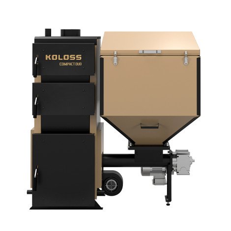 Напольный твердотопливный котел Koloss Auto Compact Duo 65