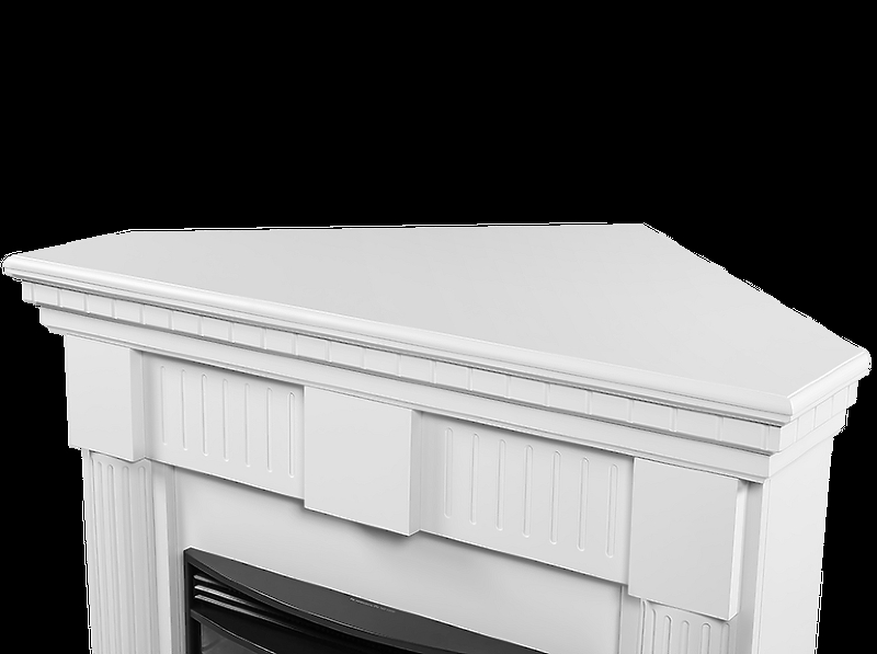 Портал Firelight Colonna 25U (угловой) белый