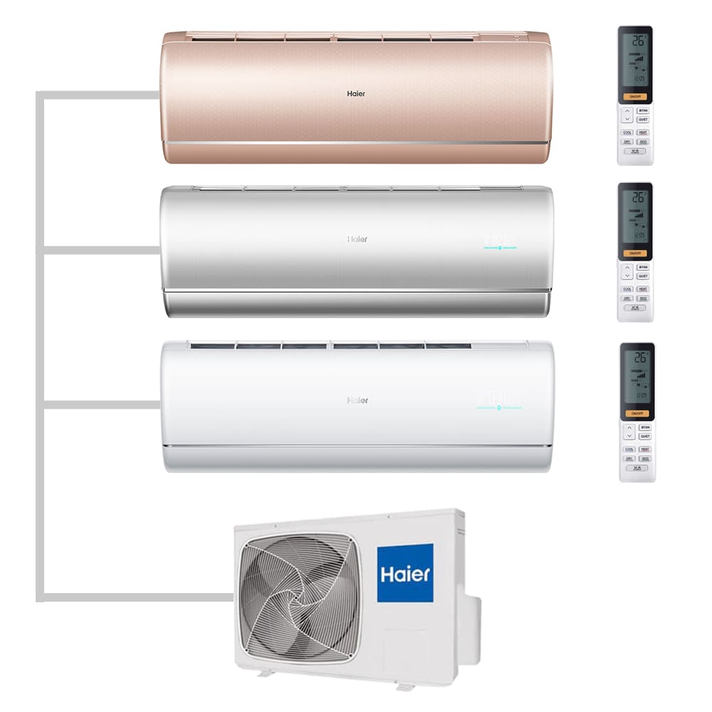 Мульти сплит-система настенная Haier AS35S2SJ2FA-G / AS35S2SJ2FA-S / AS35S2SJ2FA-W / 3U70S2SR5FA Inverter