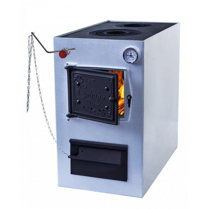 Напольный твердотопливный котел Сибирь КВО-20