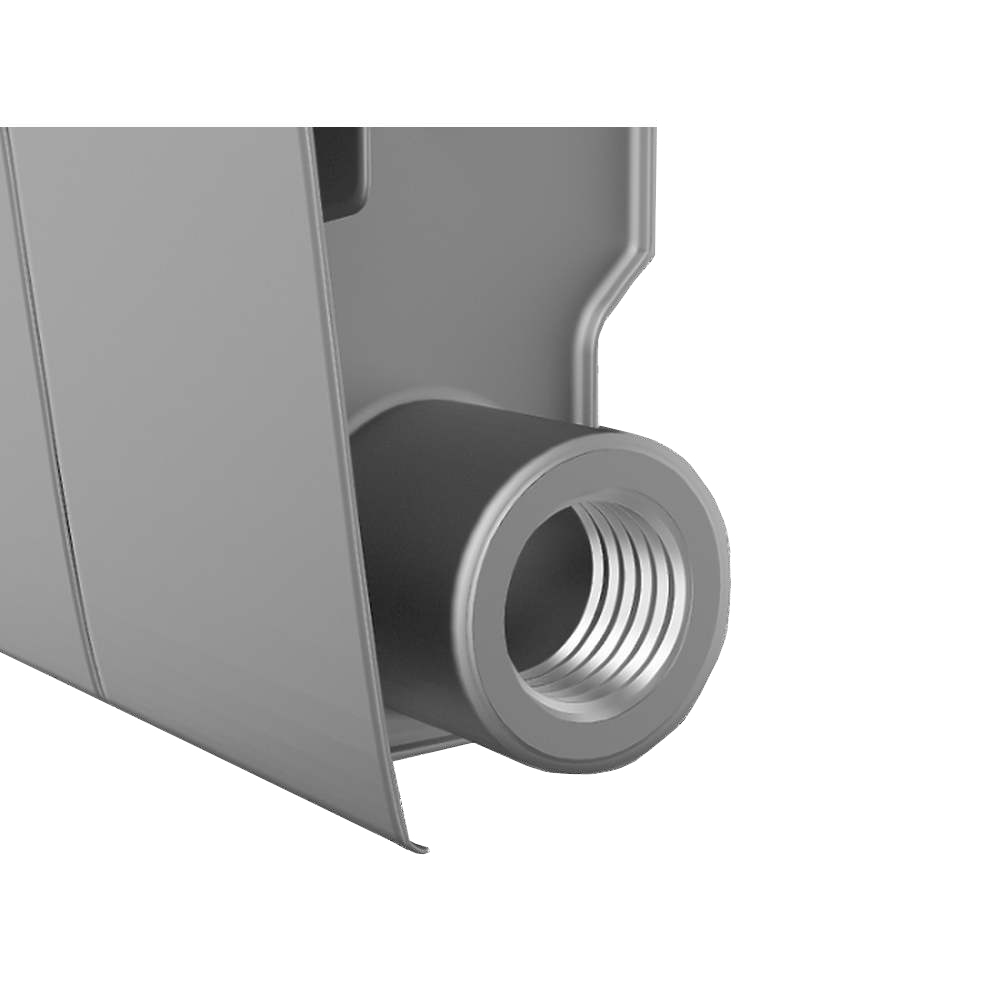 Радиатор Royal Thermo BiLiner 350 /Silver Satin - 8 секц.