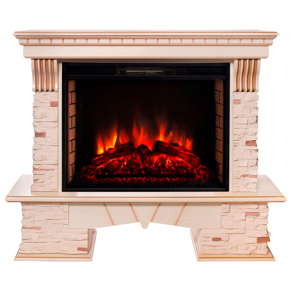 Электрокамин RealFlame  Sorento 25,5/26 WT с очагом Epsilon 26