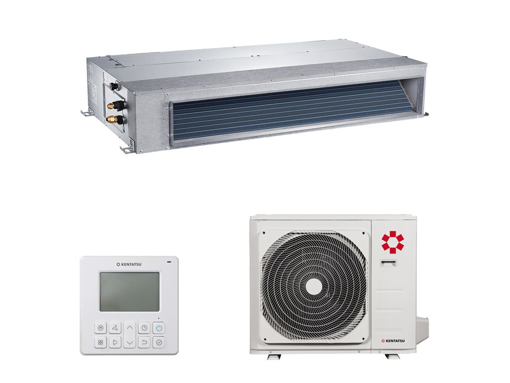 Канальная сплит-система Kentatsu KSKR105HFAN3R/KSUR105HFAN3L KSKR-R/KSUT-L on/off