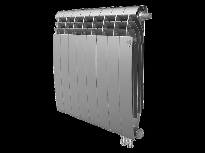 Радиатор Royal Thermo BiLiner 500 /Silver Satin VDR - 8 секц.
