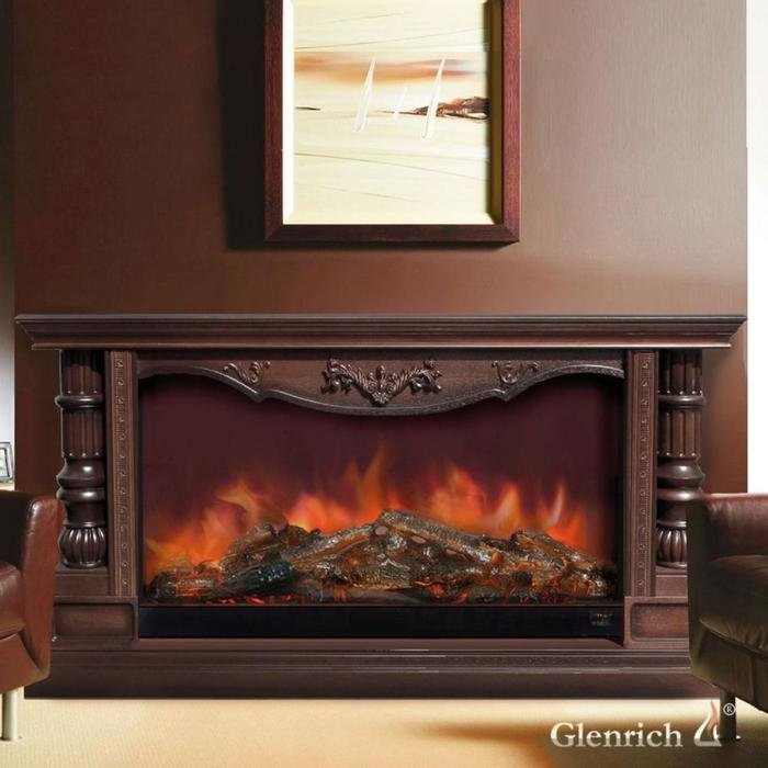 Каминокомплект Glenrich Консул Hota 3D венге