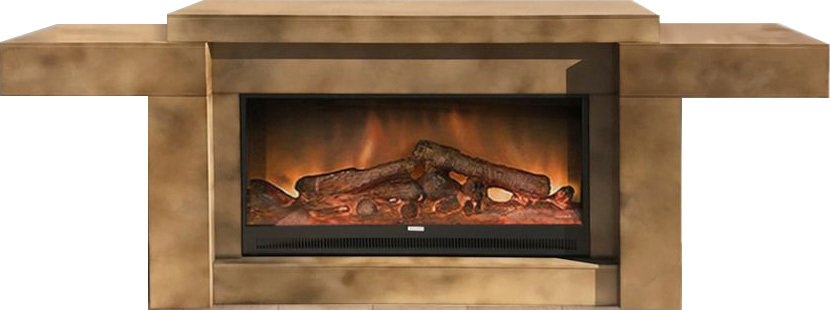 Каминокомплект Glenrich Европа Мрамор Premier S86 мрамор россо