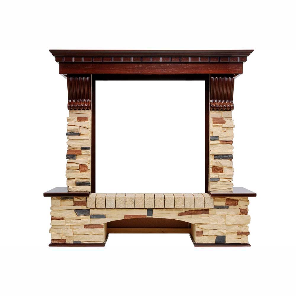 Портал Dimplex Pierre Luxe - Темный дуб / Сланец (Высота 1040мм)