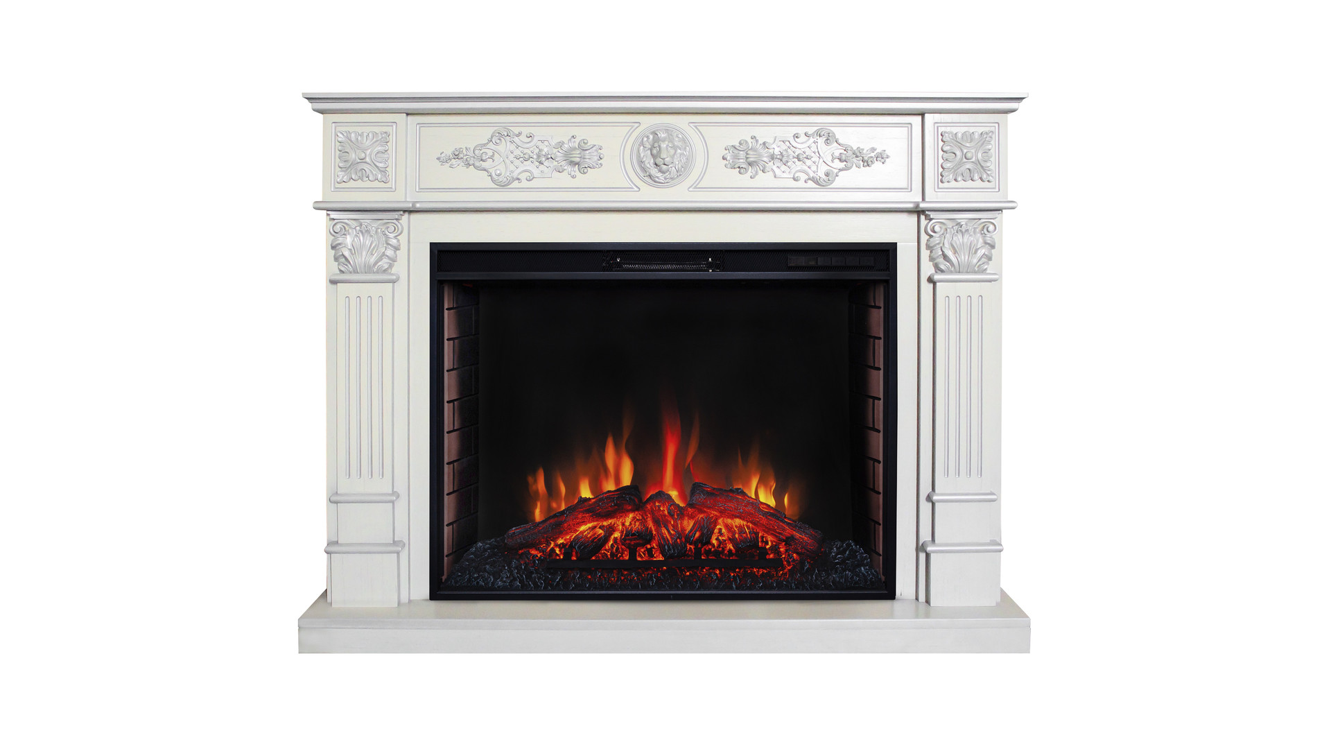 Электрокамин RealFlame  Leonardo 33 WT с очагом Epsilon 33 S