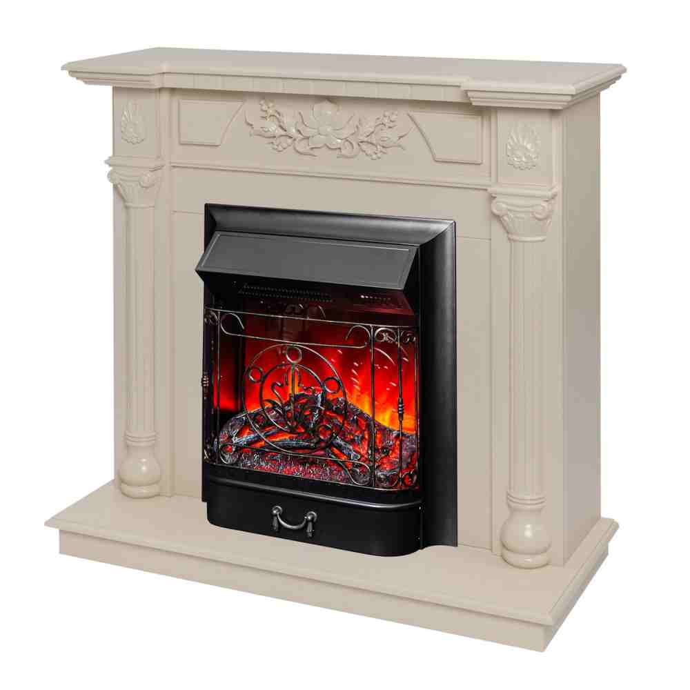 Электрокамин RealFlame  Dacota WT с очагом Majestic Lux Black RC